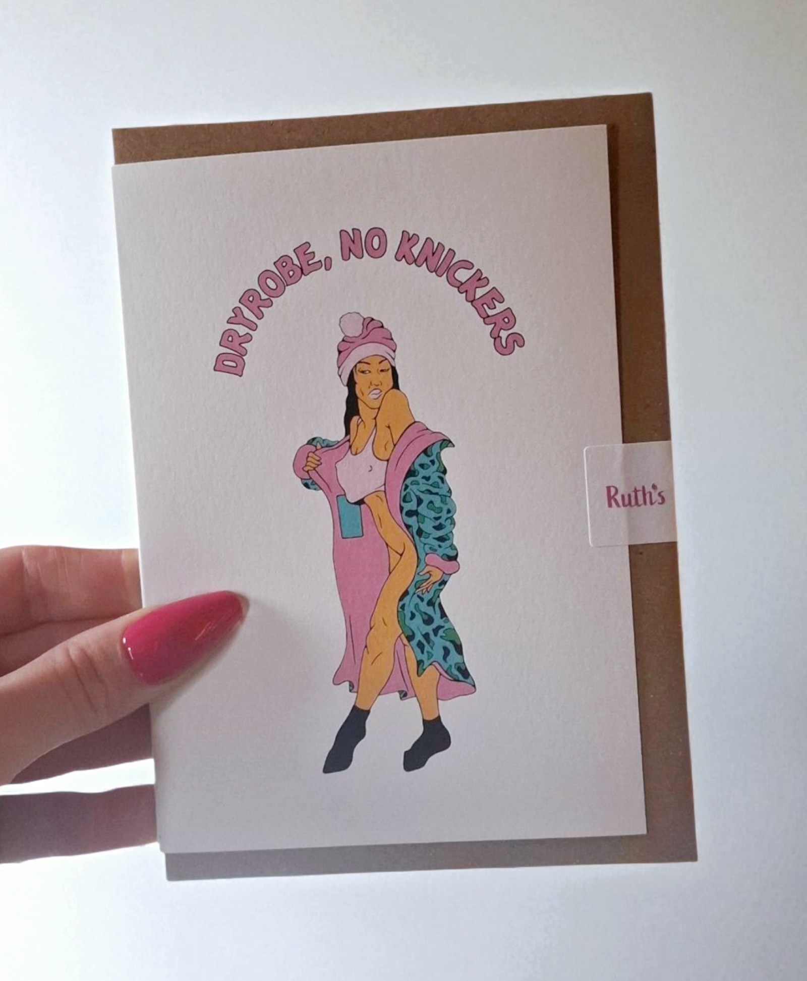 Dryrobe, No Knickers  card