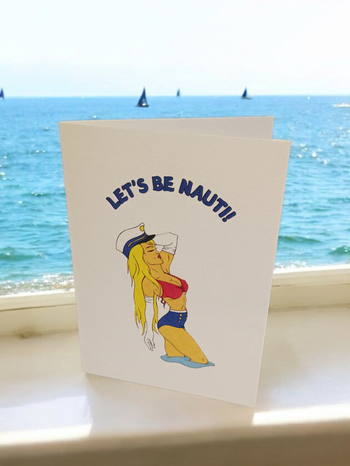 Let's be Nauti card