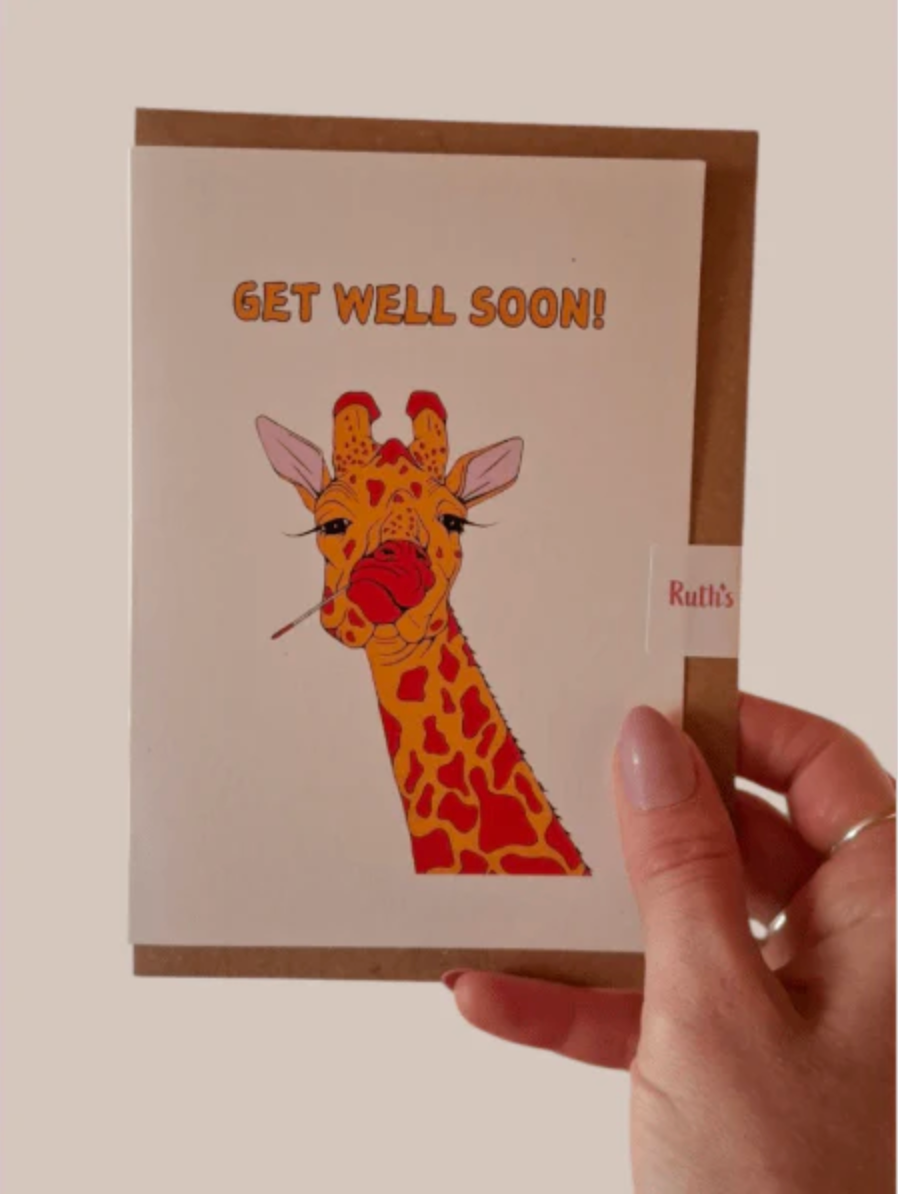 Get Well Greeting Card