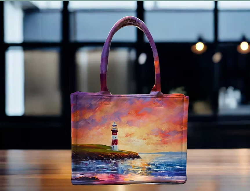 Mini Hand bag Irish Lighthouse