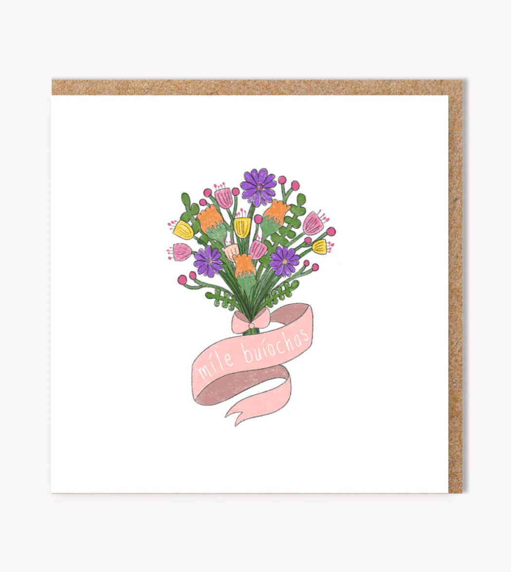 Míle Buíochas - Thank you card