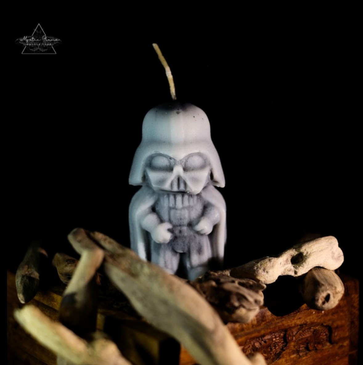 Darth Vader candle